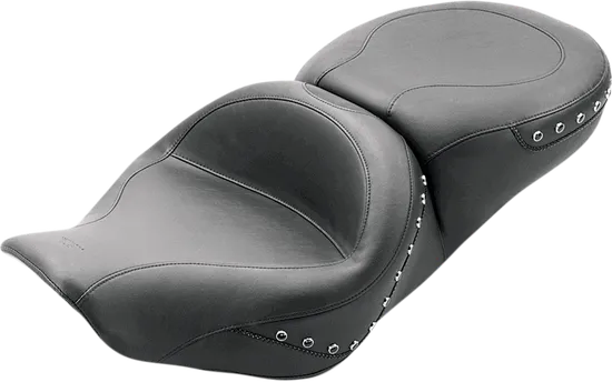 Mustang Black Studded Touring 1pc Seat