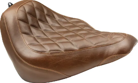 Mustang Black Vintage Medallion Style Sissy Bar Pad 6.5" x 11"