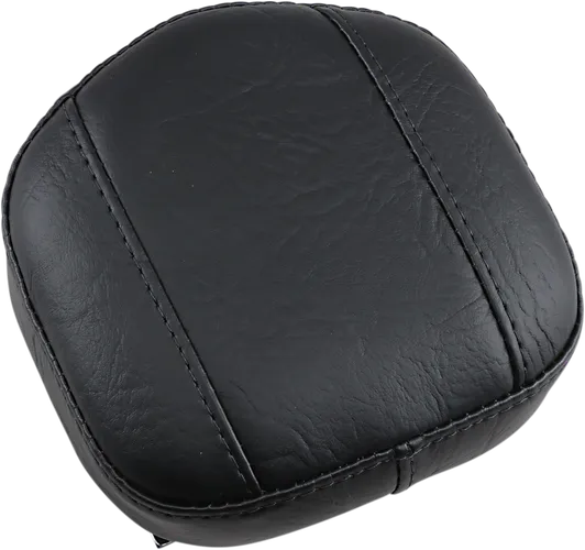 Mustang Black Vintage Medallion Style Sissy Bar Pad 6.5" x 6"