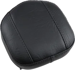 Mustang Black Vintage Medallion Style Sissy Bar Pad 6.5" x 6"