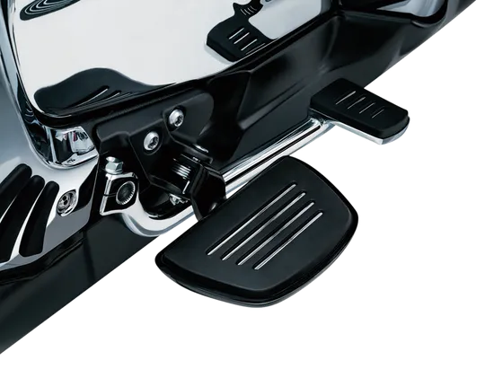 Kuryakyn Premium Black Mini Floor Boards with Comfort Drop Mount