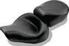 Mustang Black  2 Up Wide Touring 1pc Seat