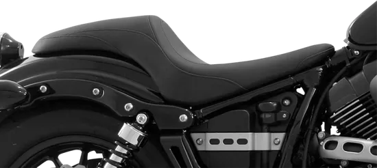 Mustang Black 2 Up Tripper Fastback 1pc Seat 2