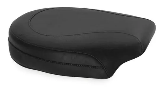 Mustang Black Vintage Pillion Pad Rear Passenger Seat 2
