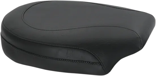 Mustang Black Vintage Pillion Pad Rear Passenger Seat 1