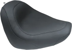 Mustang Black Wide Tripper Front Solo Driver Seat