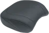 Mustang Black Wide Tripper Rear Passenger Pillion Seat