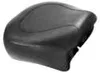 Mustang Black Wide Touring Rear Passenger Pillion Seat