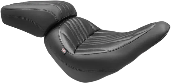 Mustang Black Dagger Stitch Touring Solo Driver Seat