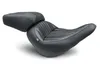 Mustang Black Dagger Stitch Touring Solo Driver Seat