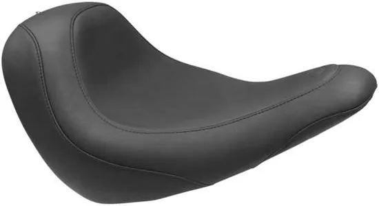 Mustang Black Wide Tripper Front Solo Seat 2