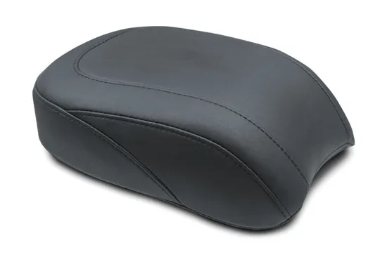 Mustang Black Wide Tripper Rear Passenger Pillion Seat
