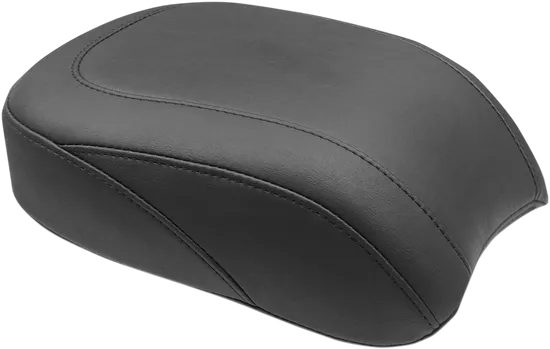 Mustang Black Wide Tripper Rear Passenger Pillion Seat