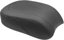 Mustang Black Wide Tripper Rear Passenger Pillion Seat