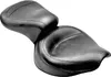 Mustang Black 2 Up Wide Touring 1pc Seat