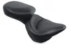 Mustang Black  2 Up Wide Touring 1pc Seat