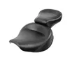 Mustang Black 2 Up Wide Touring 1pc Seat