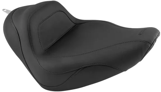 Mustang Black Sport Touring Front Solo Driver Seat 1