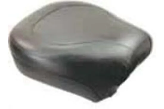 Mustang Black Wide Touring Rear Passenger Pillion Seat 2