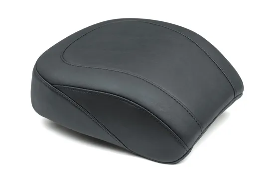 Mustang Black Wide Tripper Rear Passenger Pillion Seat