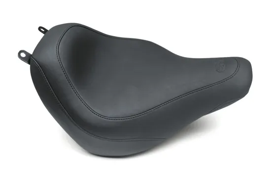 Mustang Black Wide Tripper Front Solo Seat