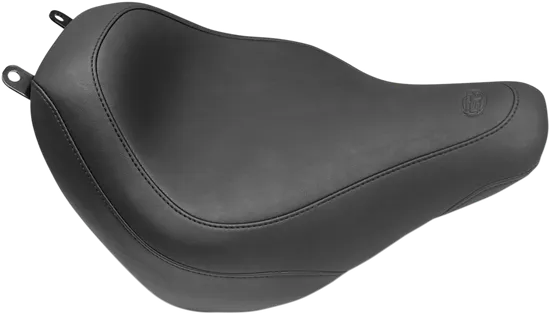 Mustang Black Wide Tripper Front Solo Seat
