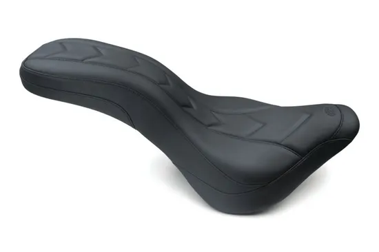 Mustang Black Apex Stitch 2 Up DayTripper 1 Pc Seat