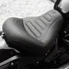 Mustang Black Trapizoid Stitch Max Profile Solo Touring Seat
