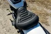 Mustang Black Trapizoid Stitch Max Profile Solo Touring Seat