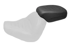 Mustang Black Trapizoid Stitch Max Profile Rear Touring Seat