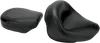 Mustang Black Vintage Wide Touring 2pc Seat