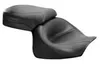 Mustang Black Vintage Wide Touring 2pc Seat