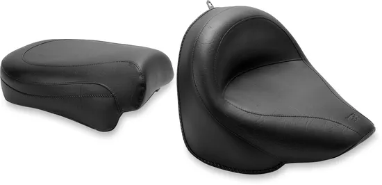 Mustang Black Wide Touring 2pc Seat