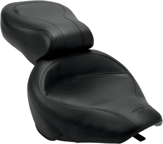 Mustang Black Vintage Wide Touring 1pc Seat