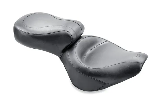 Mustang Black Vintage Wide Touring 1pc Seat