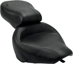 Mustang Black Vintage Wide Touring 1pc Seat