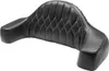 Mustang Black Diamond Stitch Passenger Backrest Pad w Armrest