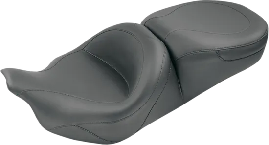 Mustang Black 2 Up Standard Touring 1pc Seat