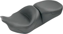 Mustang Black 2 Up Standard Touring 1pc Seat