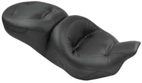 Mustang Black 2 Up Regal Standard Touring 1pc Seat 2