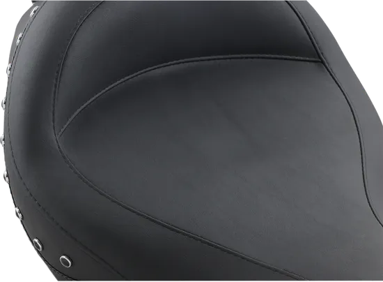 Mustang Black Pearl Studded Super Touring Solo Driver Seat 3