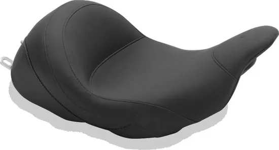 Mustang Black Lowdown Touring Front Solo Driver Seat