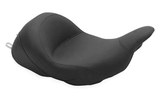 Mustang Black Lowdown Touring Front Solo Driver Seat