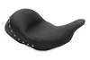 Mustang Black Studded Touring Front Solo Driver Seat