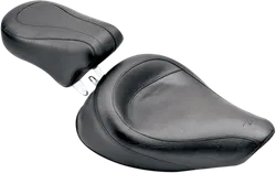 Mustang Black Vintage Touring Front Solo Driver Seat