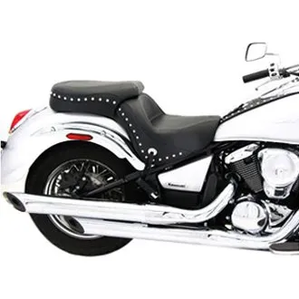 Mustang Black Studded Touring 1 pc Seat Conchos