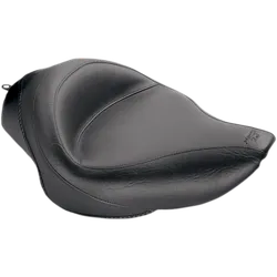 Mustang Black Wide Touring Front Solo Driver Seat