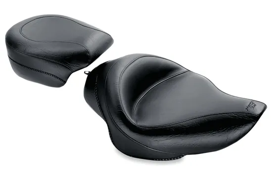 Mustang Black Touring Front Solo Driver Seat
