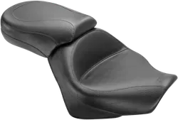 Mustang Black Vintage Wide Touring 2pc Seat