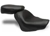 Mustang Black Vintage Wide Touring 2pc Seat